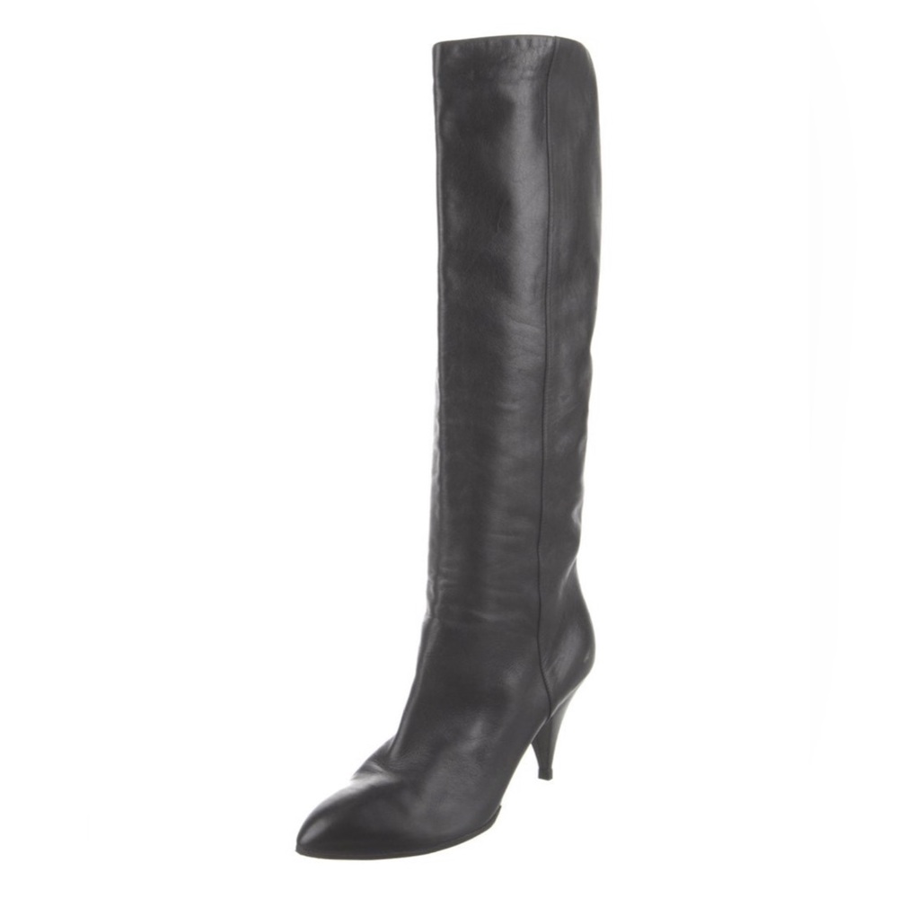 Yves Saint Laurent knee high boot